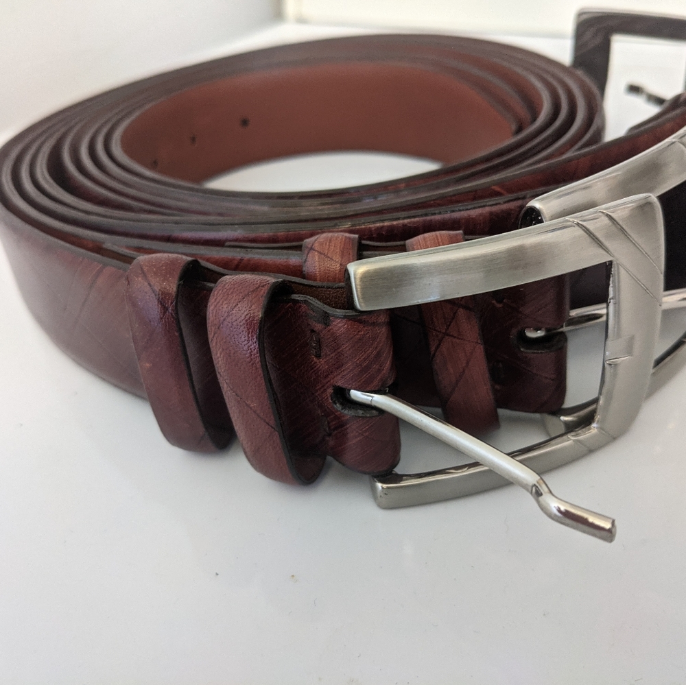 Torino Brown Leather Belt